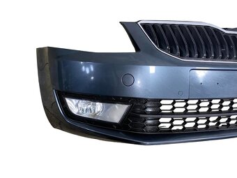 Přední nárazník šedá metalíza LF7Y Škoda Octavia 3 r.v. 2017 - 3