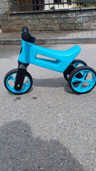 Odrážedlo FUNNY WHEELS Rider Sport 2v1 modré s tichými koly - 3