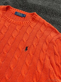 Oranžový pánský svetr Polo Ralph Lauren - 3