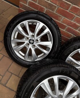 Kola 5x114,3 16 se zimním pneu 205/55 R16 - 3