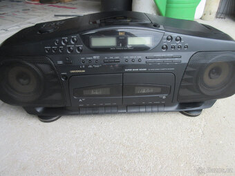 Rádio starší plně funkční s CD a 2x kazety - 3
