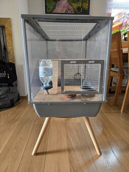 Prodám klec na morče nebo králika včetně příslušenství - 3