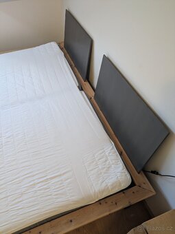 Postel z masivu - IKEA NORNAS - 3