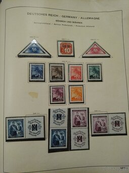 Postovni znamky z roku 1939, 40,41, 42,43. - 3