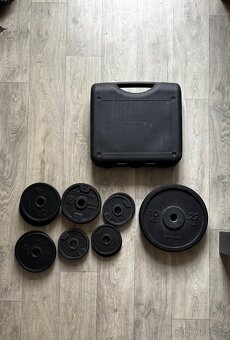 Sada závaží na jednoruční činky - 3