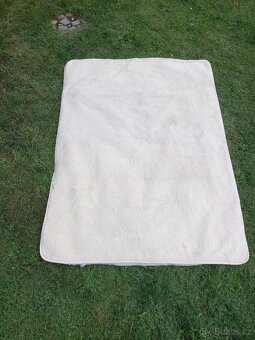 Přikrývka, podložka a polštář z ovčí vlny Merino - 3