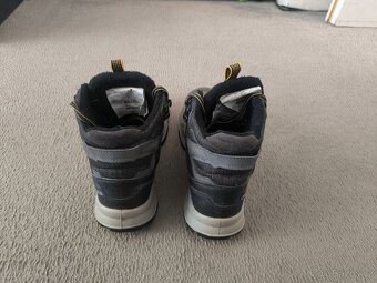 Pánské turistické kožené a nepromokavé boty SH 500 X-warm - - 3