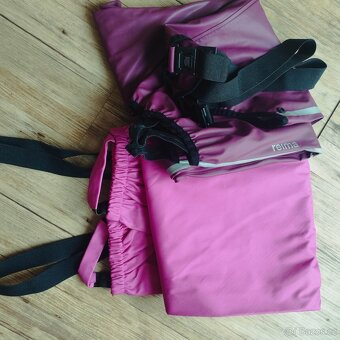 4x nepromokavé kalhoty, vel. 128,134,140 - 3