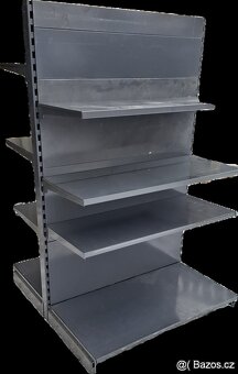 Regál kovový antracit - 3