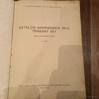 Trabant katalog náhradních dílů - 3