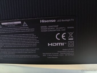 Tv hisense 50" - 3