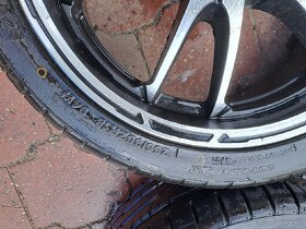 ALU kola Dotz 255/35 r18 letní pneu BMW - 3