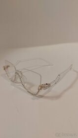 Nové dámské brýle, brýlové obruby s kamínky - 3