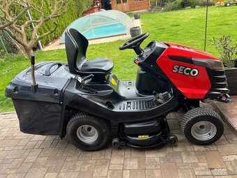 Zahradní traktůrek traktor ČR SECO BS 2v 24HP tlak.maz - 3