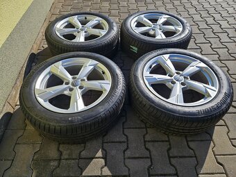 5x112 18 8J ET39 orig. alu Audi vč. let pneu 225 55 18 - 3