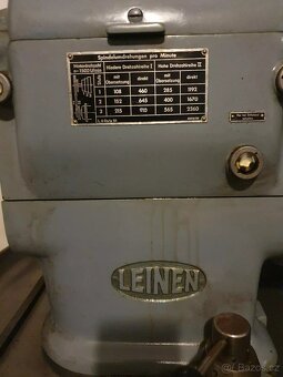 Soustruh LEINEN - 3