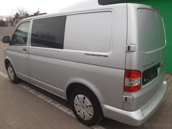 VW Transporter T5 facelift,2,0 62kw, r.v.2010,5 míst - 3