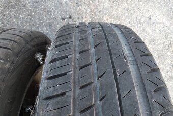 5x100 Alu kola 15 letní pneu 195/65/15 sada obutých kol - 3