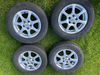 Prodám-Sadu Alu AUTEC 5x100mm, ET35, R14,175/70R14 - 3