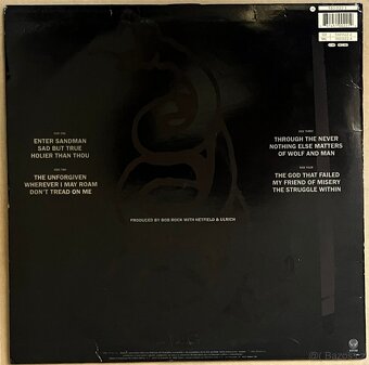METALLICA 91 ČERNÉ DVOJALBUM PRVNÍ PRESS - 3