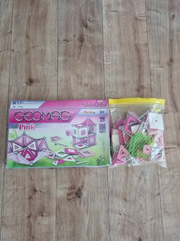 Stavebice Geomag pink - 3