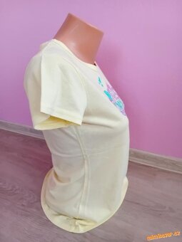 DÁMSKÉ TRIČKO S KVĚTY - vel.M/L / zn.Leuro - 3