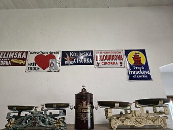 SBÍRÁM STARÉ REKLAMY, REKLAMNÍ CEDULE, PLECHOVKY, - 3