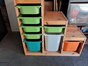 Ikea úložná sestava Trofast schody borovice - 3