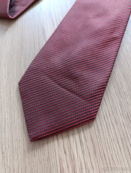 Texturovaná hedvábná kravata Brioni, ručně vyrobená v Itálii - 3