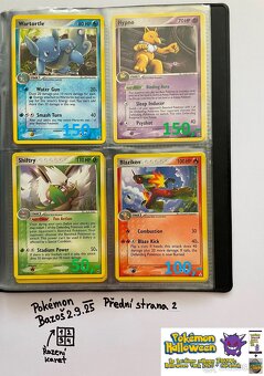 Kusové karty TCG Pokémon STARÉ PŘES 20LET (ORIGINÁL) - 3