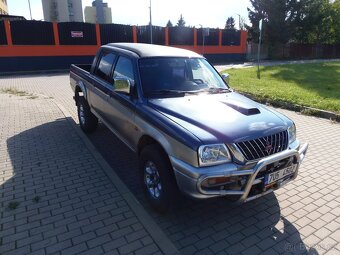 Mitsubishi L200 2.5 TD 4x4 naviják nová STK - 3