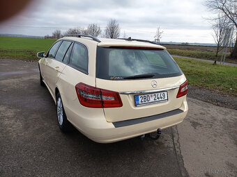 MB E W212 kombi 200 CDI-automat, tažné, bixenony, DPH - 3