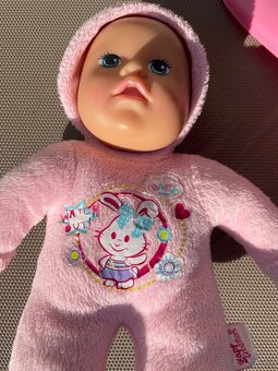 Baby born měkká + sedačka na kolo - 3