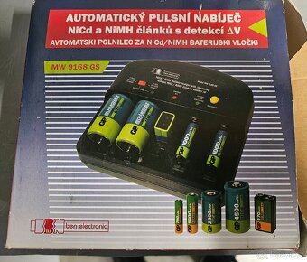Nabíječka baterií EMOS MW 9168 GS - 3