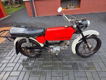 Jawa 23 Mustang bez TP, červený původní 1. - 3