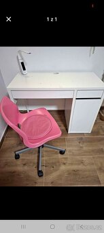 Psací stůl ikea+židle - 3
