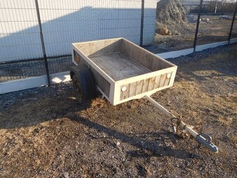 Přívěsný vozík jednoosý - 3