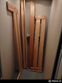 Postel 160 × 200 cm + 2 polohovací rošty - 3