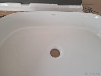 Keramické umyvadlo na desku Sapho Infinity Oval - s vadou - 3