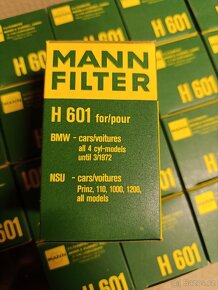 Olejový filtr MANN H601 - 3