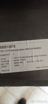 Zadní spojle Volvo XC70. - 3