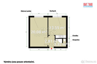 Pronájem bytu 1+1, 40 m², Stod, ul. Nádražní - 3