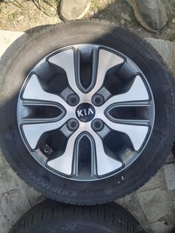 al. disky 4x100 R14 KIA picanto + 165/60/14 letni - 3