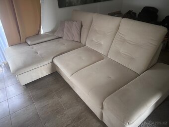 Rozkládací sedačka s lenoškou - 3