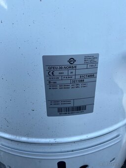 Plynovy ohrivac vody , bojler QUANTUM Q7EU-30-NORS/E 115 l - 3