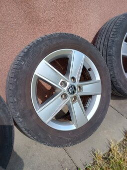Originální ALU Škoda Octavia R16 STAR - 3