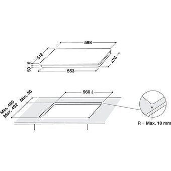 NOVÁ - Whirlpool indukční deska WL S8560 AL - 3