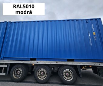 Lodní kontejner - ideální skladováni, velikost 6m - 3