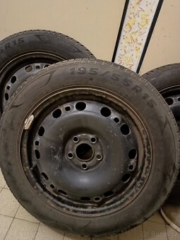 Zimní pneu 6Jx15 ET43 195/55 - 3