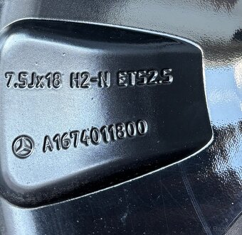 Originální alu kola Mercedes-Benz GLE 235/60R18 95%STAV - 3